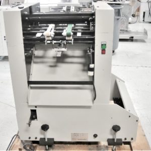 Feinmore 258 Auto Punch In Line with Booletletmakers / Folders (Used) Item # UBE-40 (NC)