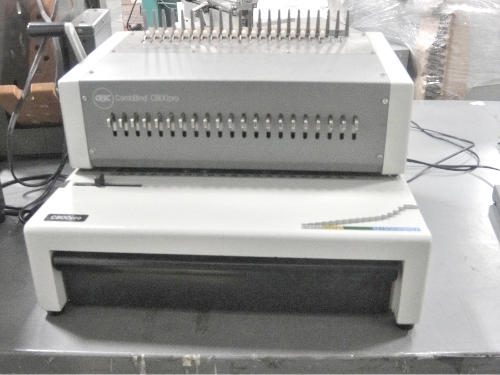GBC CombBind C800 Pro (Used) Item # UBE-44 (NC)