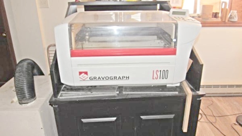 Gravotech / Gravograph LS100 Engraver (Used) Item # UE-60 (Ohio)