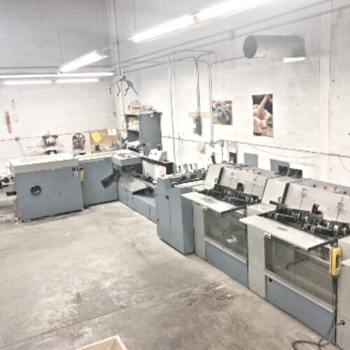 Stahl ST90 6 Station Booklet Maker (used) Item # UBE-81 (New Jersey)