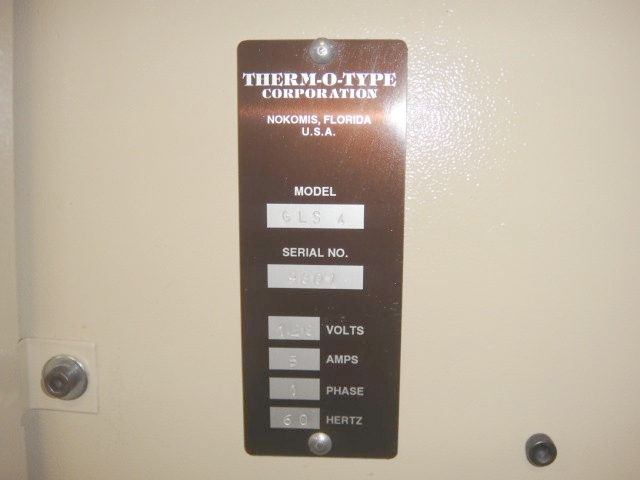 Therm-O-Type GLS-4 Business Card Slitter (used) Item # UBE-75 (NC)