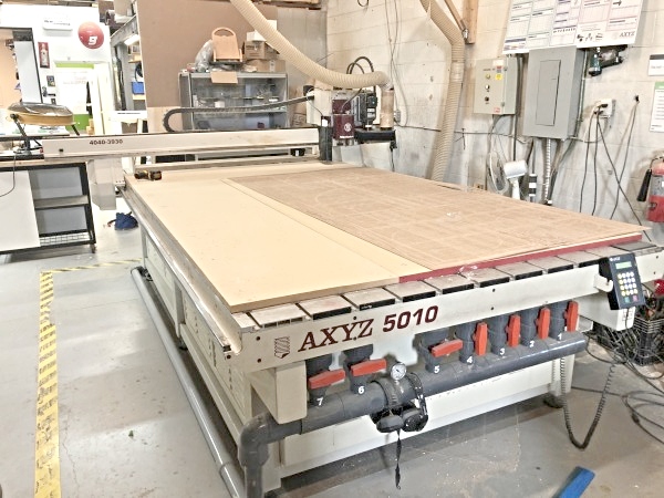 AXYZ 5010 CNC Router (Used) Item # UE-020620F (Canada)