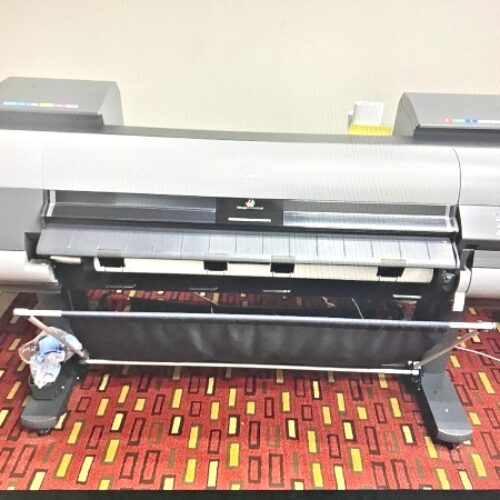 Printing Equipment Lot: Canon ImagePROGRAF Model iPF8400 Printer & Epson 9800 Printer (Used) UE-020720A  (GA)