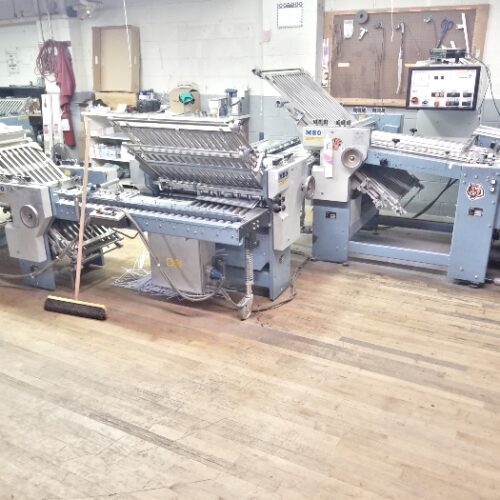 MBO B30 4 4 4 Folder Machine (Used) Item # UE-022520A (New Jersey)