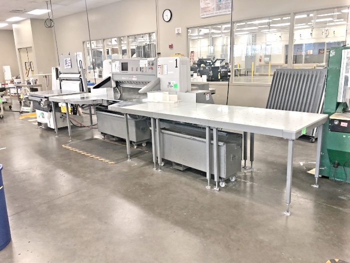 Polar 137 ED-AT Cutting Line Machine (Used) Item # UE-022820B (North Carolina)