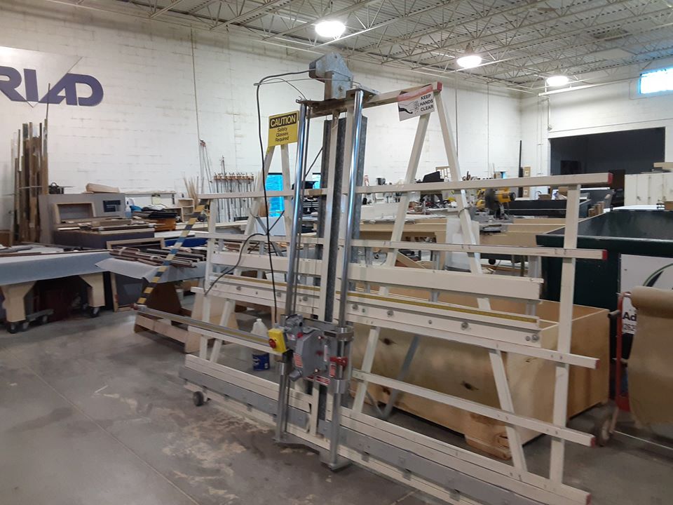 Morso Foot Operated Chopper, Pistoriius EMN-12 Saw, Panel Saw (Used) Item # UFE-3291 (WI)