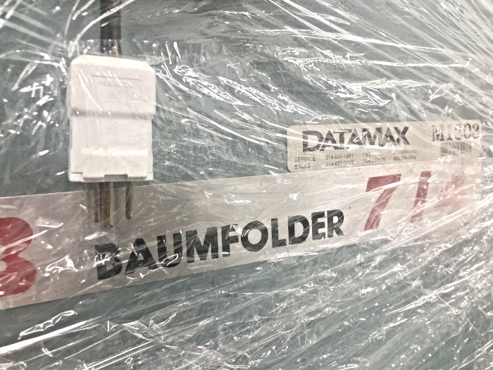 Baumfolder 714 Ultrafold Tabletop Paper Folder Machine (Used) Item # UE-032420A (Missouri)