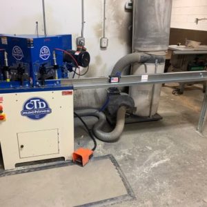 Picture Framing Equipment Lot: Gunnar 601RS Computerized Mat Cutter, Drytac HGP360 Press, Fletcher 3000 Glass Cutter, Potdevin NTZ36 Cold Gluer (used) Item # UE-03212020A (Idaho)