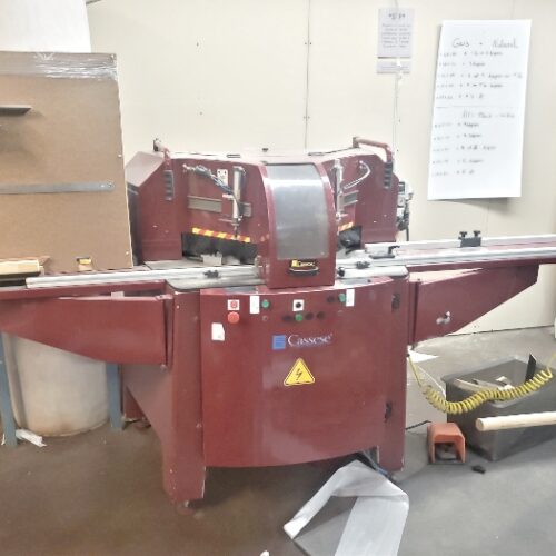 Picture Framing Equipment Lot: Cassese CS960 Double Mitre Saw, Geo Knight Press, Cassese CS299 MX2 Vnailer, Vacuseal 4468H Vacuum Press, Fletcher 3100, Duplo DC-645 Machine, Kala Laminator, & Noritsu QSS-3704 HD Wet Lab (Used) Item # UE-030520B (Canada)