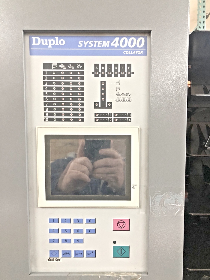 Duplo Collator 4000 System (Used) Item # UE-032720A (Missouri)