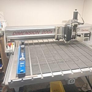 Gerber Dimension 200X Router (used) Item # UE-031020D (Nevada)