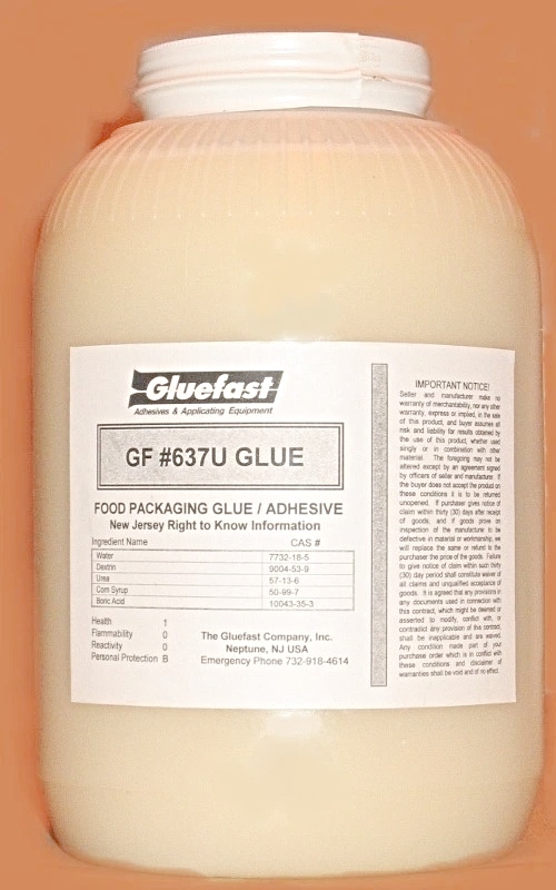 Gluefast GF 637U Mounting Glue – Water Based (New) Item # NFE-759