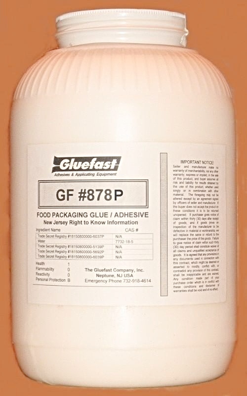 Gluefast GF 878P Mounting Glue – Water Based Resin (New) Item # NFE-767