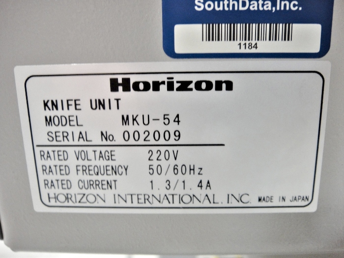 Horizon MKU-54 Knife Unit (Used) Item # UE-032720D (North Carolina)