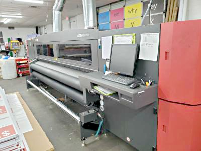 EFI GS3250R UV Roll-to-Roll Inkjet Printer (used) Item # UE-042420G (Oklahoma)