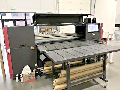 EFI H1625 UV Hybrid Inkjet Printer (used) Item # UE-042420H (Utah)