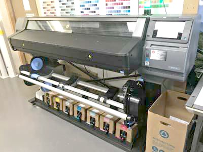 Hewlett-Packard L570 Latex Printer (used) Item # UE-042720D (Oregon)