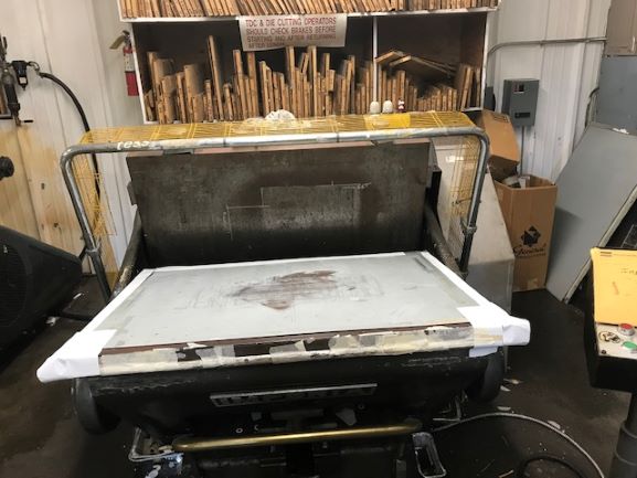 Imperia 32″ x 44″ Clamshell Die Cutter (Used) Item # UE-042820Q  (Midwest)