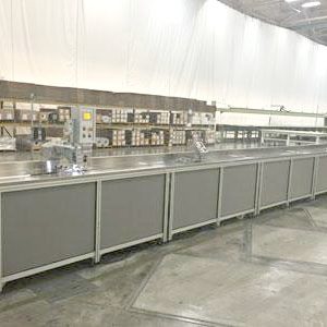 JTE Machine Systems SM-100-CA Automatic Linear Sewing Machine (used) Item # UE-042720H (California)