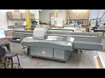 Lava LED UV Flatbed Inkjet Printer (used) Item # UE-042820D (Pennsylvania)