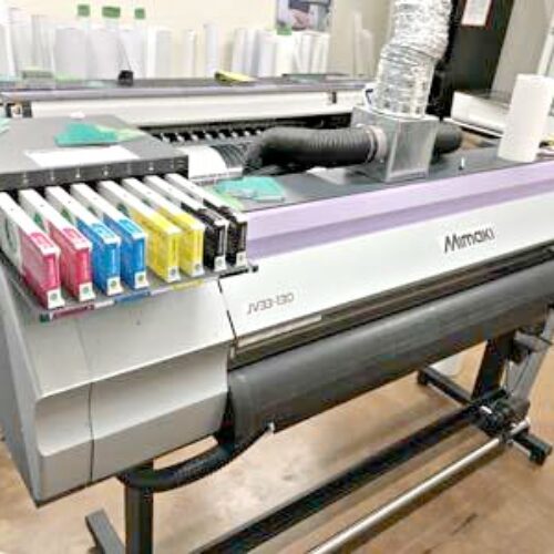 Mimaki JV33-130 Solvent Inkjet Printer (used) Item # UE-042820H (Virginia)