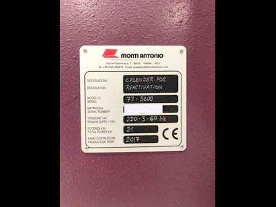 Monti Antonio 77-3600 Heat Press (used) Item # UE-042820J (Tennessee)