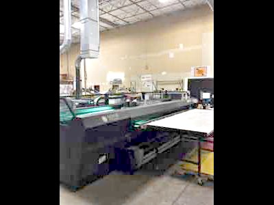 Novus Imaging Synergia H/UV Hybrid Inkjet Printer (used) Item # UE-042820N (Texas)