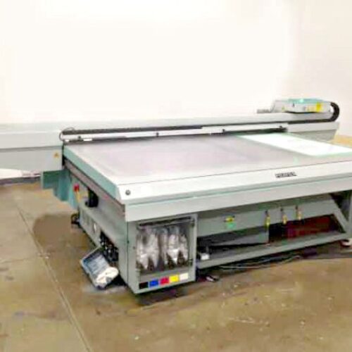 Oce GT350 Flatbed UV Printer w/ White ink (used) Item # UE-043020I (Canada)