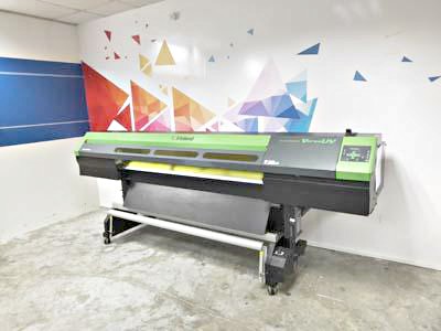 Roland VersaUV LEJ-640 UV Flatbed Inkjet Printer (used) Item # UE-042920G (Singapore)