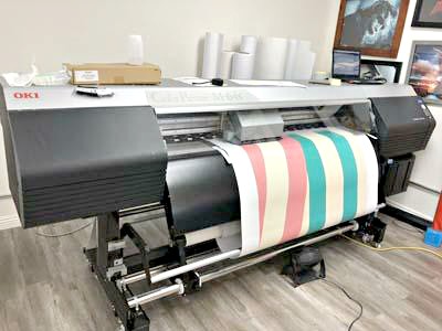Seiko Color Painter M64s Solvent Inkjet Printer (used) Item # UE-042920O (California)