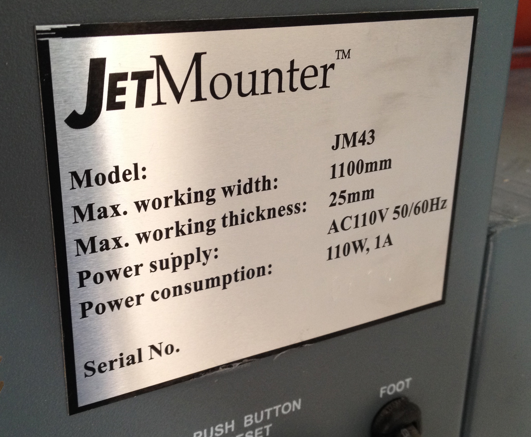 Drytac Jetmounter JM43/44 Laminator (Used) Item # UE-042120F (NM)