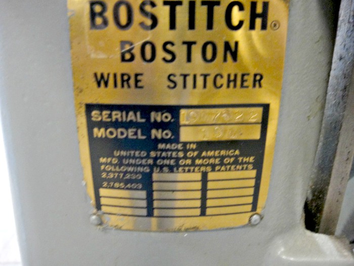 Bostitch 19 E Stitcher (Used) Item # UE-050420L (North Carolina)