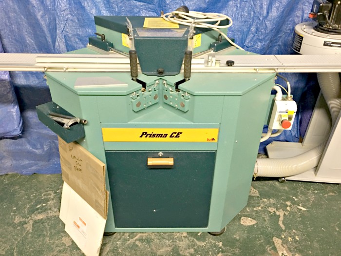 Picture Framing Equipment Lot: Brevetti Prisma CE Double Miter Saw and Esterly Speed Mat Cutter (used) Item # UE-052920I (Maryland)