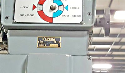 Clausing Kondia FV-1 3-Axis Vertical Milling Machine (Used) Item # UE-051120H (Wisconsin)