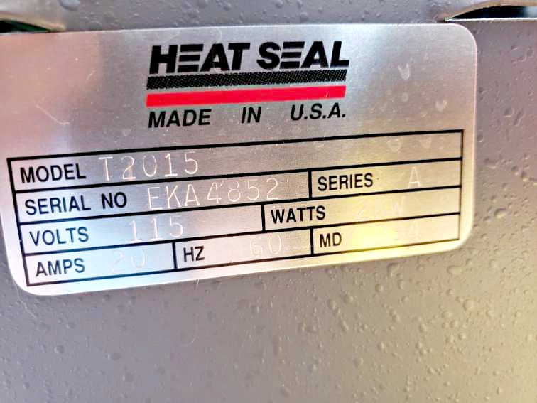 Heat Seal T2015 Series A (Used) Item # UE-050520G (North Carolina)