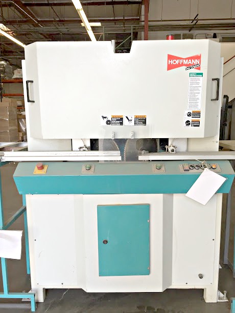 Picture Framing Equipment Lot: CTD N90, OMGA V235NC, Hoffmann MS35SF, MegaMaq Double Miter Saws (Used) Item # UE-052220C (California)