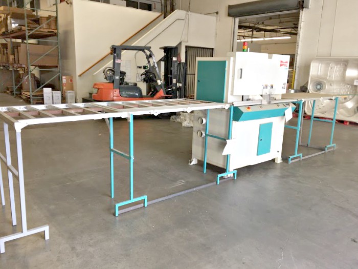 Picture Framing Equipment Lot: CTD N90, OMGA V235NC, Hoffmann MS35SF, MegaMaq Double Miter Saws (Used) Item # UE-052220C (California)