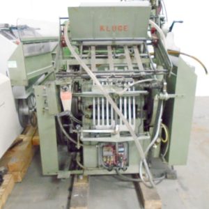 Kluge 52 EHD Letter Press (Used) Item # UE-050420B (North Carolina)