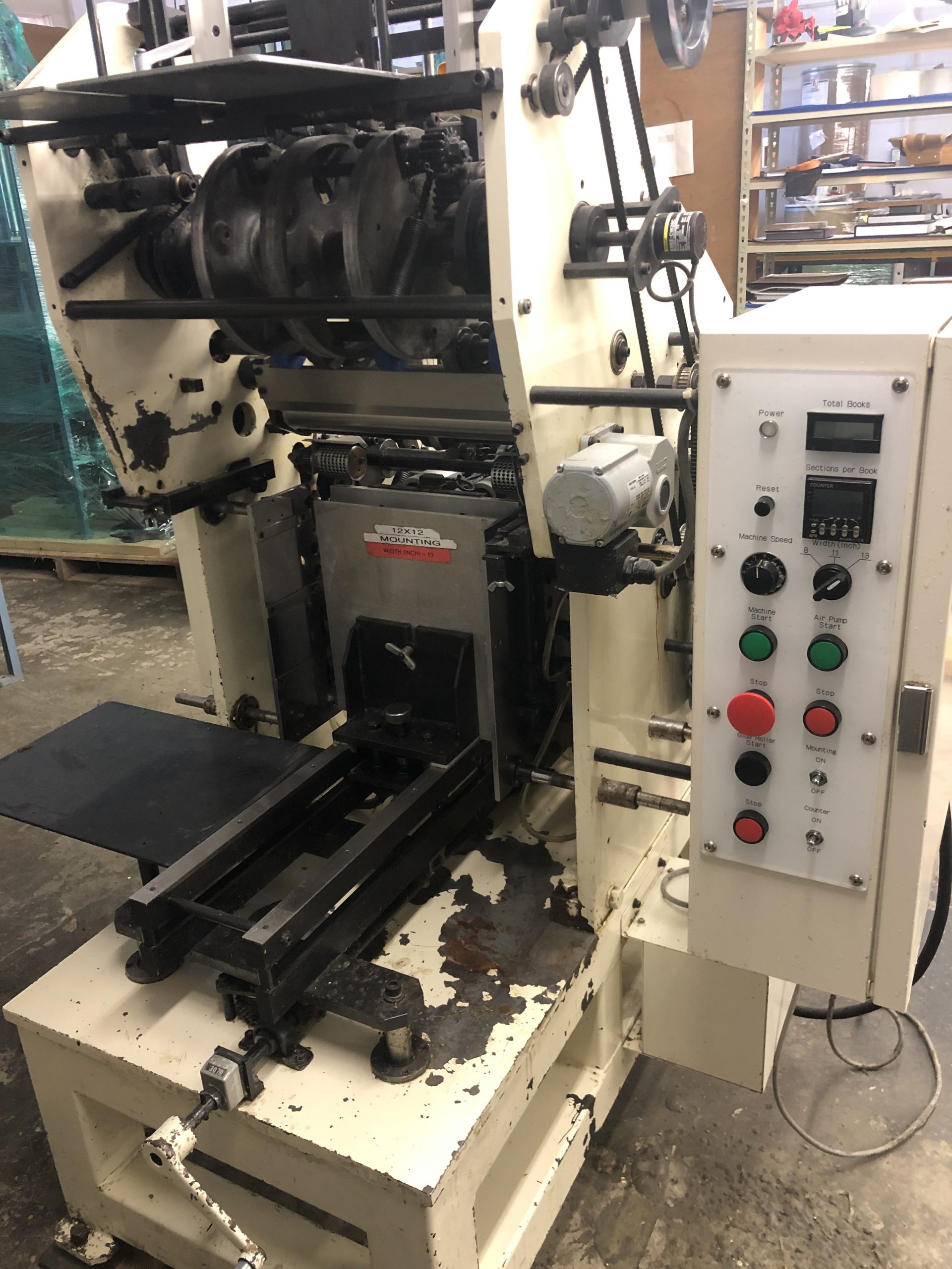 Mitani 1 / Mita Max (MGF) Automatic Binding Machine (Used) Item # UE-051620A (Illinois)