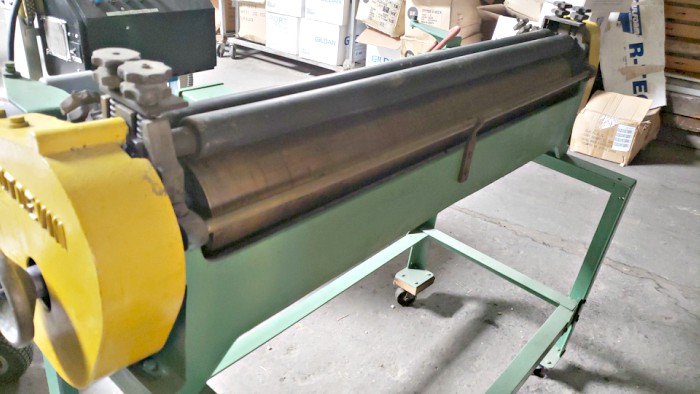 Potdevin Z39 39″ Hot / Cold Gluer & Potdevin 42″ Rotary Press (used) Item # UE-050820A (California)