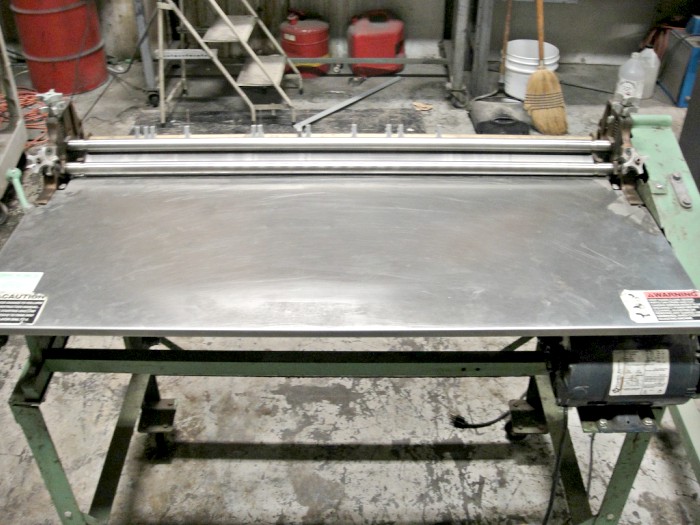 Potdevin Z39 Sheet Coating & Gluing Machine (used) Item # UE-051920B (North Carolina)