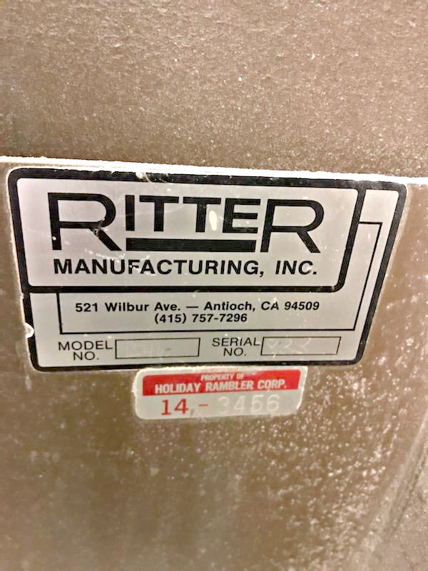 Ritter R-46 Line Boring Machine (Used) Item # UE-050820I (Wisconsin)