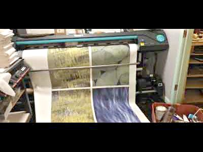 Roland Texart RT 640 Dye-Sub Inkjet Printer (used) Item # UE-051320D (Georgia)