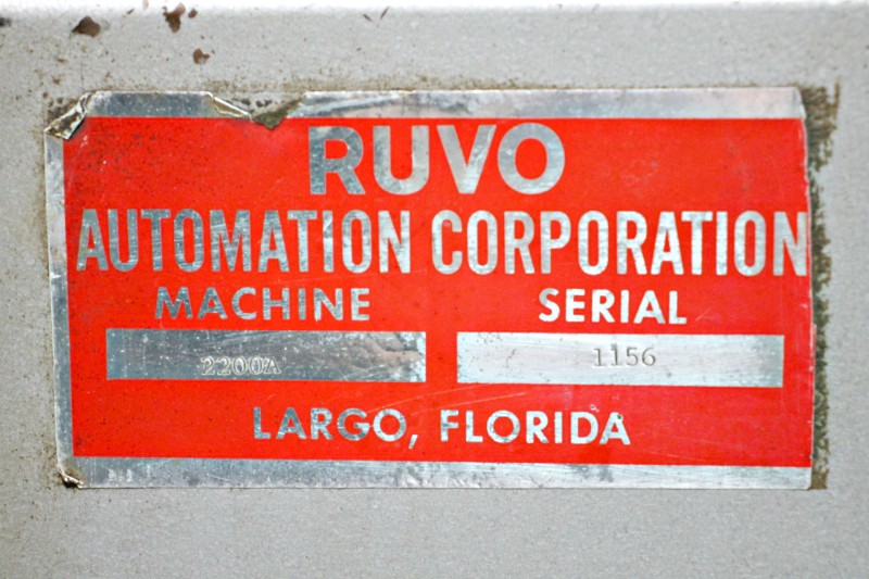 Ruvo Model 2200A Stair Router (Used) Item # UE-051520B (PA)