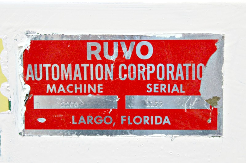 Ruvo Model 2200 Double Stair Stringer Router (Used) Item # UE-051520D (PA)