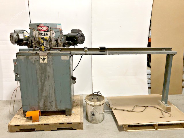 Equipment Lot: Pistorius & CTD Double Miter Saw (used) Item # UE-052620A (Michigan)