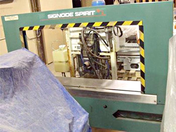 Signode Spirit Strapping Machine (Used) Item # UE-052820I (Wisconsin)