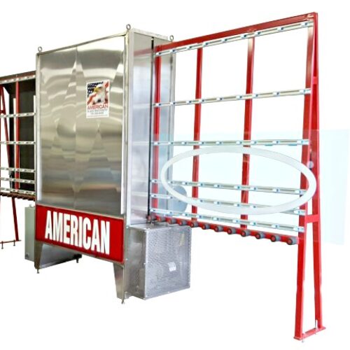American Stainless Steel Vertical Open Top Glass Washer (New) Item # AG-101030