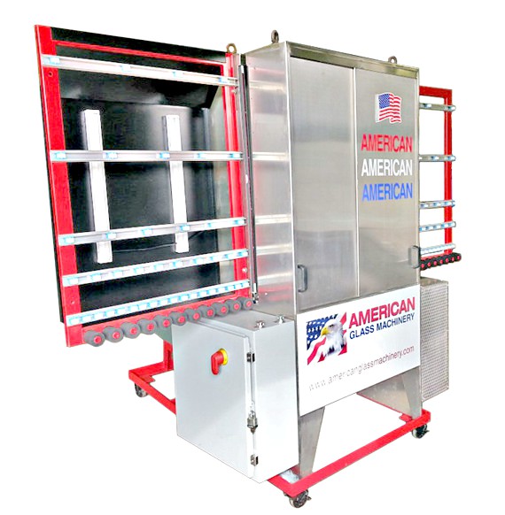 American Mini 36″ Open Top Vertical Glass Washer (New) Item # AG-101050