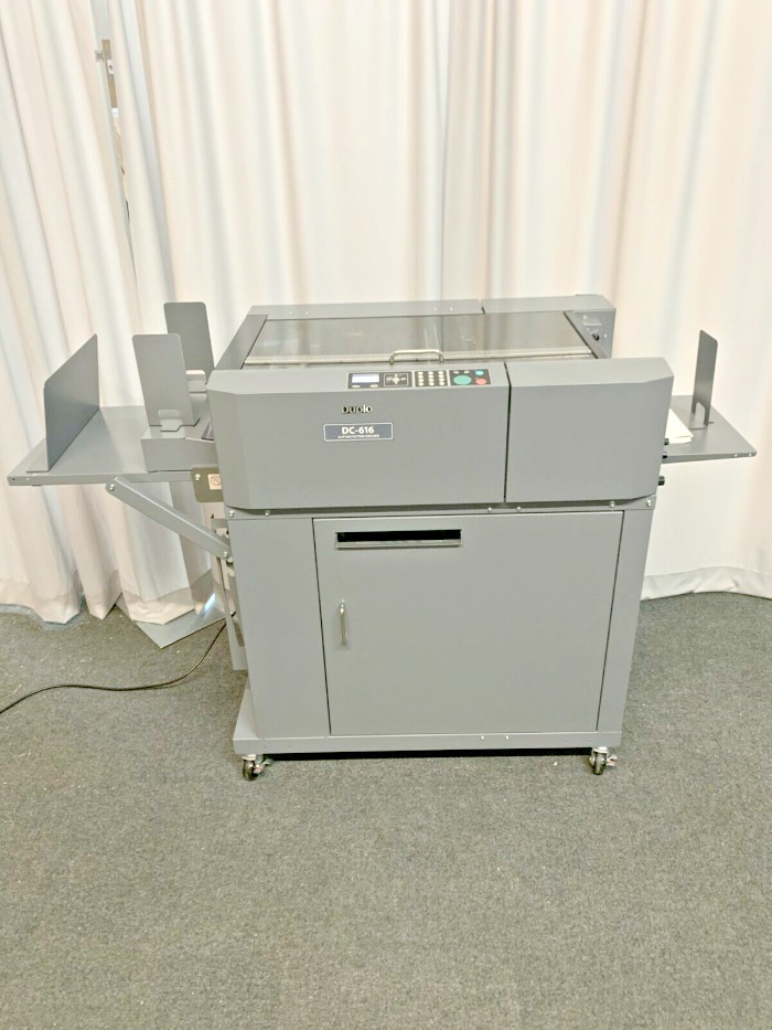 Duplo DC-616 Pro Slitter / Cutter / Creaser (Used) Item # UE-061920A (North Carolina)